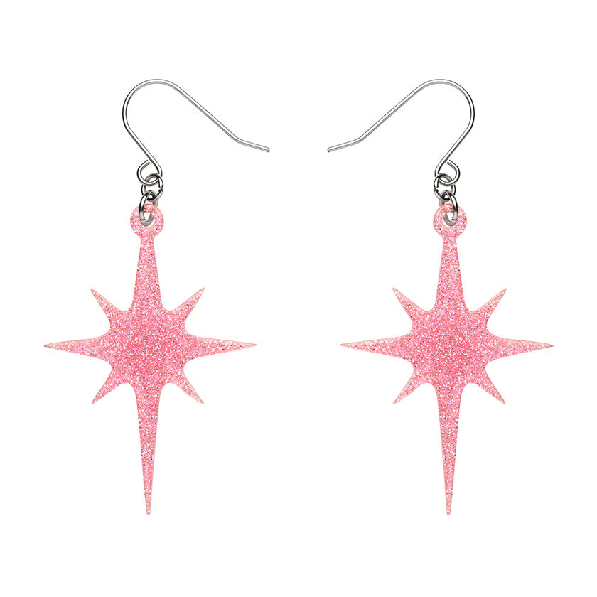 EEAX102AtomicStarGlitterDropEarring-Pink-1