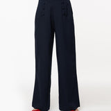 Unique Vintage Ginger Pants Navy
