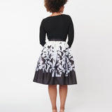 Unique Vintage Hitchcock The Birds Skirt