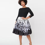 Unique Vintage Hitchcock The Birds Skirt
