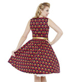 Lindy Bop Audrey Dress Rabbits in Love