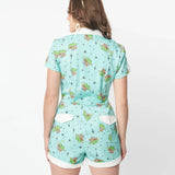 Unique Vintage x Jetsons Space Adventure Print Mia Romper