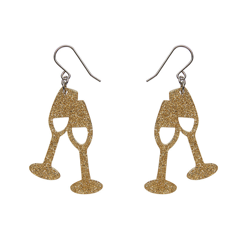 PH1EE15ChampagneFluteGlitterDropEarrings-Gold