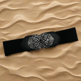 Tatyana Clothing - Floral Filigree Stretch Belt