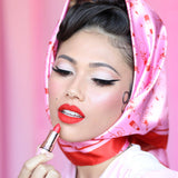 Dafna Beauty - 'Vintage with a Twist' Satin Scarf