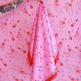 Dafna Beauty - 'Vintage with a Twist' Satin Scarf