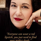 Besame Noir Red Lipstick 1930