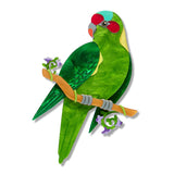 Erstwilder Musk Lorikeet Brooch