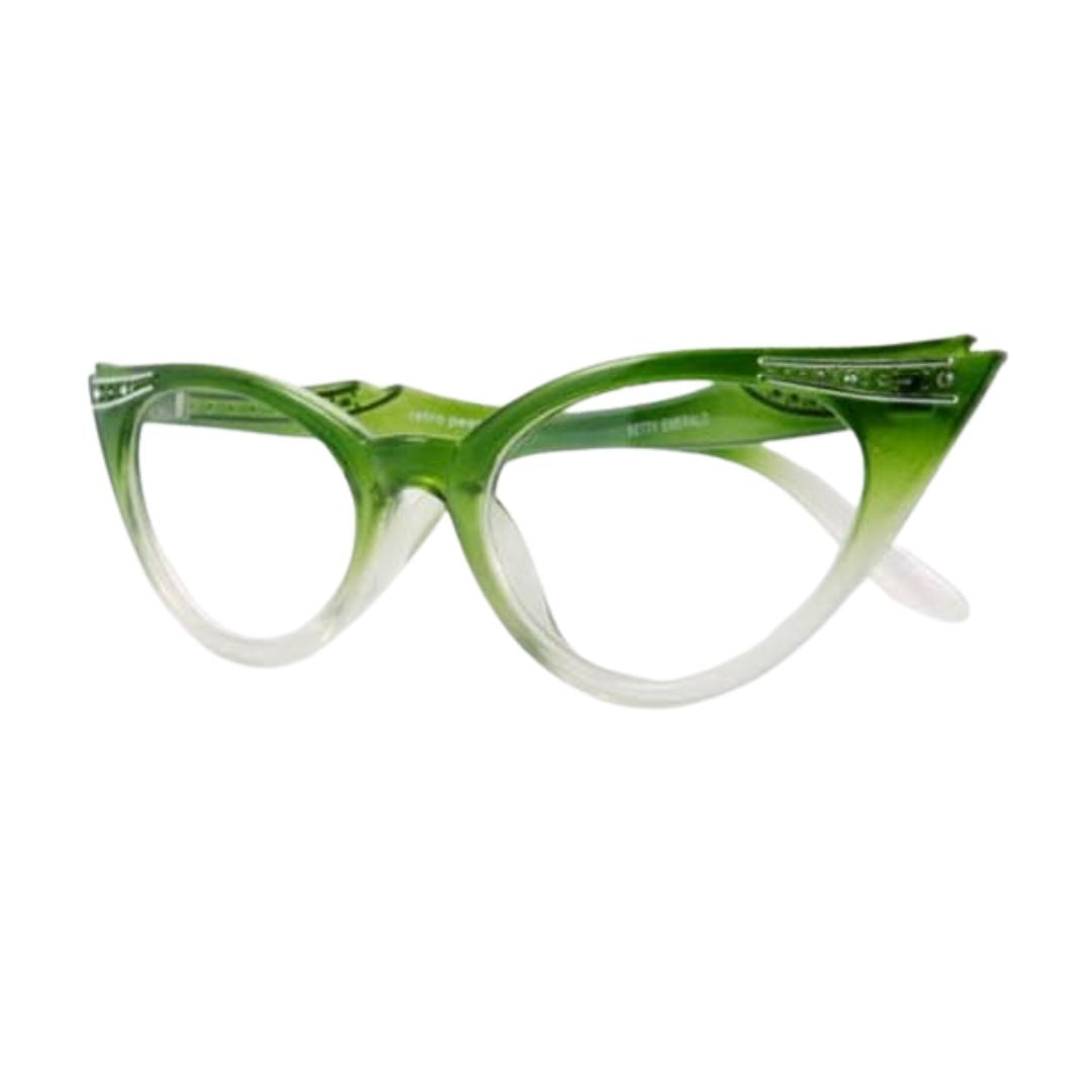 Retro Peepers Designer Frames: Betty Cat Eye Glasses