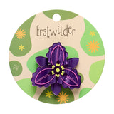 Erstwilder Chocolate Lily Mini Brooch