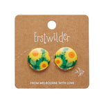 EECT102WHSSunflowerRoundedStudEarrings-Yellow-2