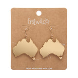 Erstwilder Australia Drop Earrings - Gold