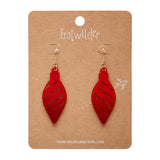 Erstwilder Long Bauble Drop Earrings - red