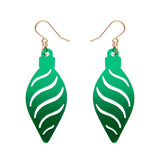 Erstwilder Long Bauble Drop Earrings - green
