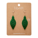 Erstwilder Long Bauble Drop Earrings - green