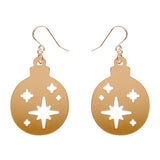 Erstwilder Round Bauble Drop Earrings - gold
