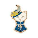 Erstwilder Cat in a Hat Enamel Pin