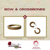 Bow & Crossbones - Kane Wicker Bundle Bangle & Earrings