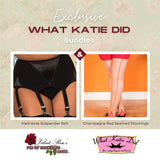 What Katie Did - Suspender Bundle Maitresse with Red