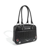 Lux de Ville Hotrod Medium Tote Black Matte