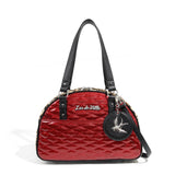 Lux de Ville Love Bird Tote Red Rum Sparkle