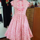 Vintage Coral Dress