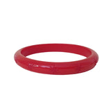 Bow & Crossbones Lucie Starburst Bangle Red