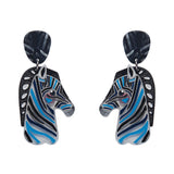 Erstwilder The Zealous Zebra Earrings
