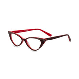 Retro Peepers Designer Frame: Marilyn Red Wine